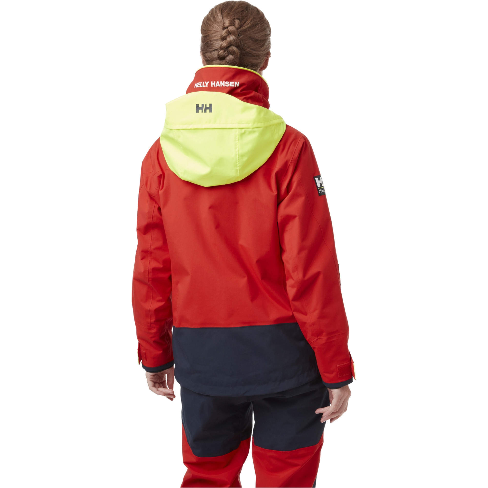 2022 Helly Hansen Womens Salt Coastal Jacket 30344 Alert Red